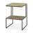 Solid Wood Top End Table