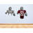 Jerzee Art 30 W 7 D Football Plastic Jersey Case