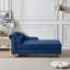 Chaise longue moderne avec revêtement en velours-129598852
