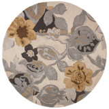 Floral Area Rug in Multicolor