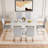 Glass Dining Table Set For 6-1998212759-1998212762