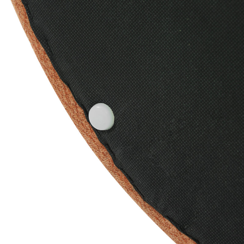 Repose-pieds pour animaux de compagnie avec coussin amovible et coin caché pour animaux, Orange
