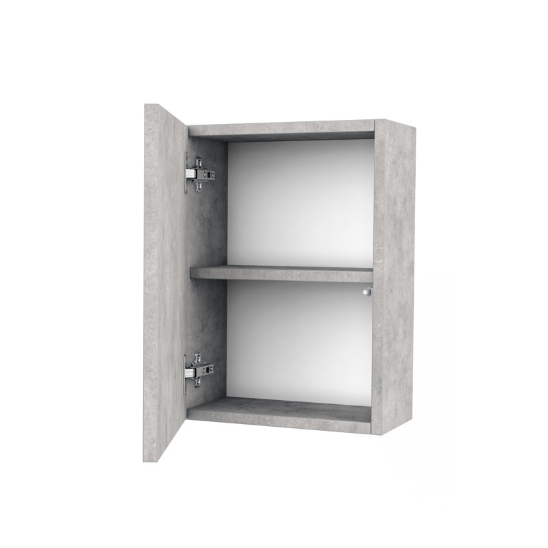 Dorcinvil Bathroom Cabinet, Cement