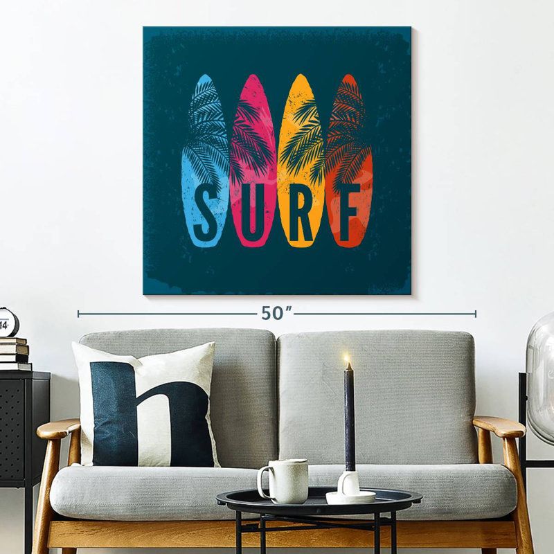 Senne Surfboard Typography