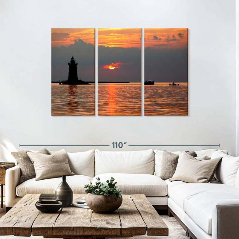 Phare Aletra Cape Henlopen, H 48 po x l 74 po