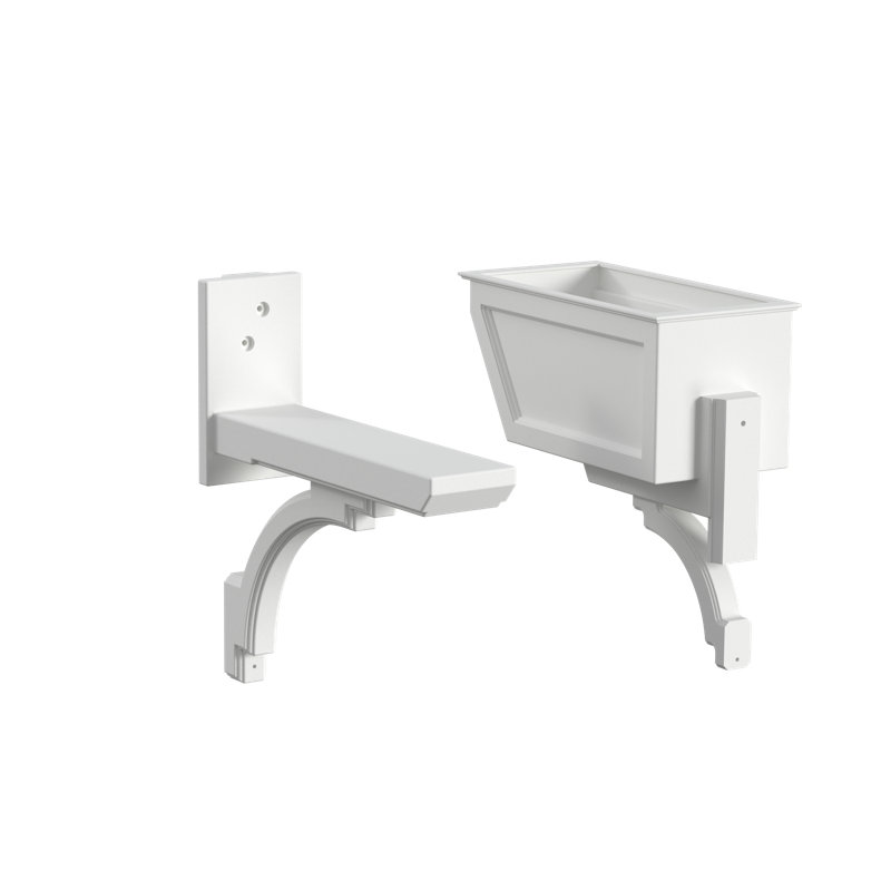 Westbrook Mail Post, White