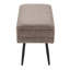 Banc de rangement contemporain en tissu-437401059