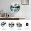"Mountain Lake", horloge murale en verre-1503449707