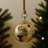 Distressed Metal Bell Ornament