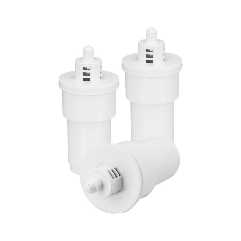 3-Pack Replacement Water Filter Pitcher Cartridges - Multi-Stage Filtration System for Cleaner, Fresher Tasting Drinking Water