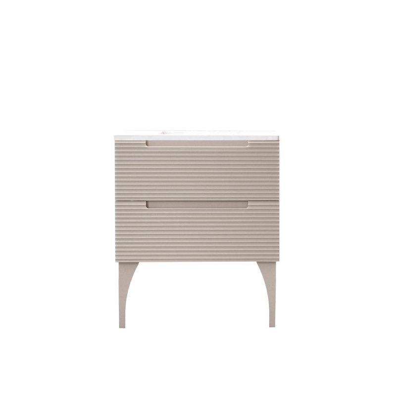 Ensemble de meuble-lavabo simple 32 po Ariyannah, Coton