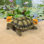 Gilbert, the Box Turtle Animals Weather Resistant UV Resistant Polyresin Garden Statue