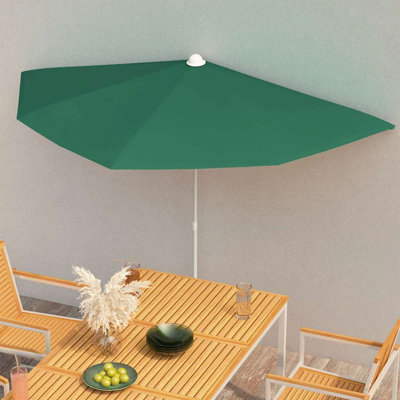 Parasol de jardin semi-rond WALPLUS