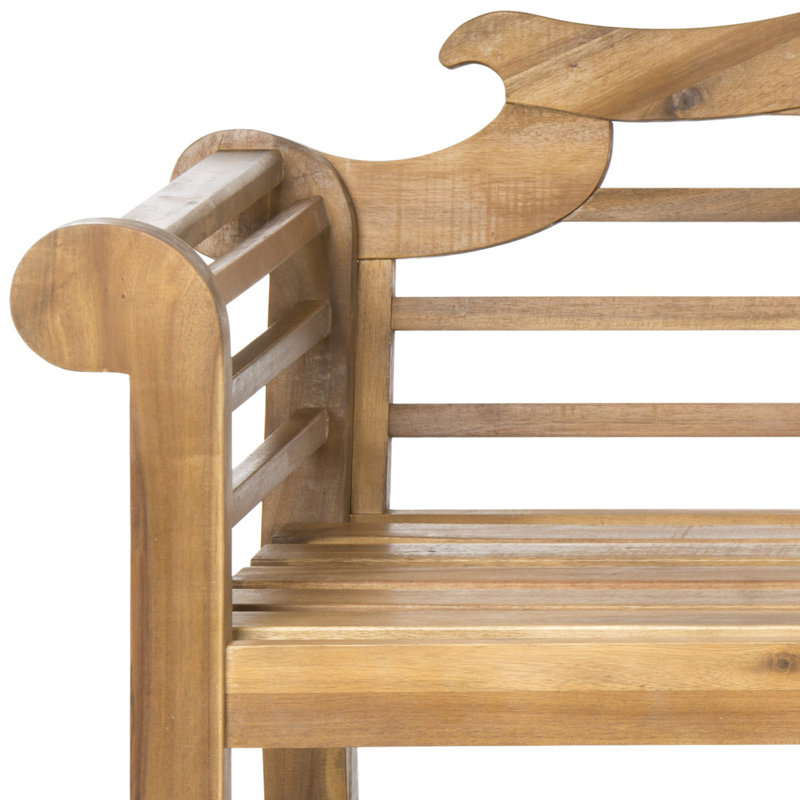 Banc de jardin en bois Kalandria, Naturel