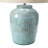 Holsworthy Stoneware Table Lamp with Linen Shade and Reactive Glaze