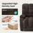Power Lift Recliner Chair With Heat & Massage, Oversized Seat, USB Charging, And Modern Upholstery – Electric Lift Assist For Living Room-118698252