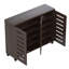 Armoire de rangement pour chaussures Alcester Lismore jusqu'à 20 paires-1719625554