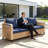 Outdoor Patio Sofa,Garden Rattan Wicker Sofa-73608458