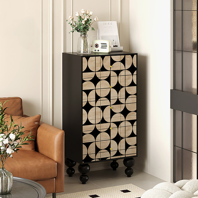 Armoire décorative à tiroirs de style français français