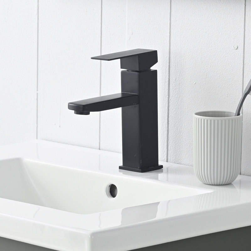  Ensemble de meuble-lavabo simple 24 po 24 po, Vert rétro