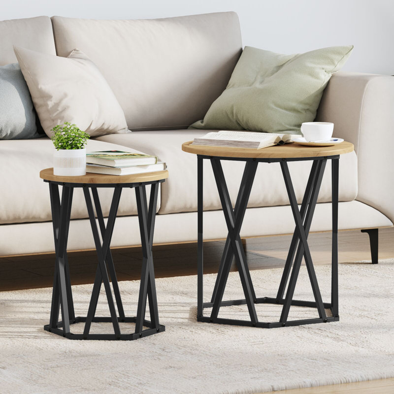Coffee Table, 50cm H x 50cm W x 50cm D, Artisan Oak
