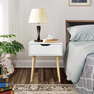 Oey 48.5cm W Manufactured Wood Bedside Table