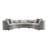 SECTIONAL SOFA W/9 PILLOWS