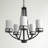 Robie Five Light Chandelier from Generation Lighting -126337120-126319356-126319355