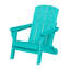 Chaise pliante Adirondack en PEHD résistante aux intempéries avec 2 porte-gobelets-1507789789