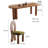French - style Solid Wood Dining Table Sets.-106017887