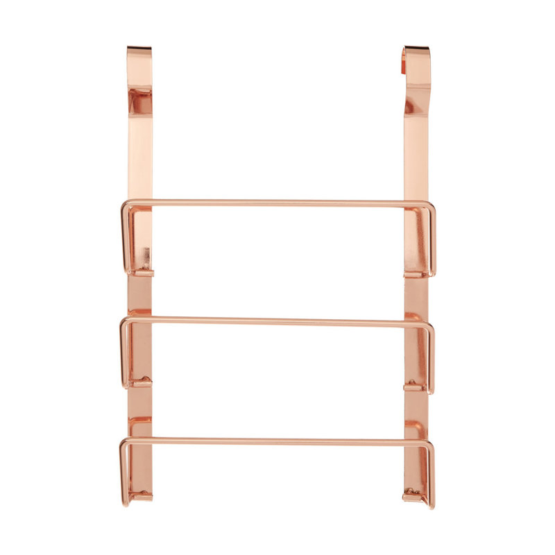 Humnoke Cabinet Shelving Rack, Rose Gold