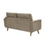 Canapé capitonné 67,7 po de largeur Mid-Century avec pieds en bois-560899361