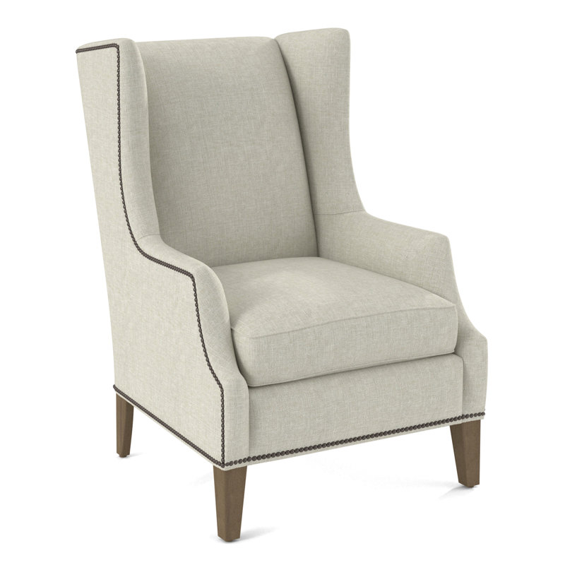 Wingback Chair, Weathered Gray, 61704-62