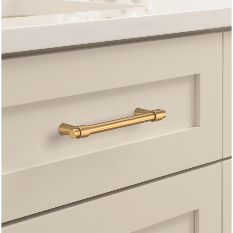 Destine Bar Pull, 5 1/16", Champagne Bronze