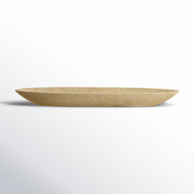Uttermost Vessel Cast Canoe Bowl