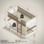 Lit superposé simple en bois massif Bustillo-876021062