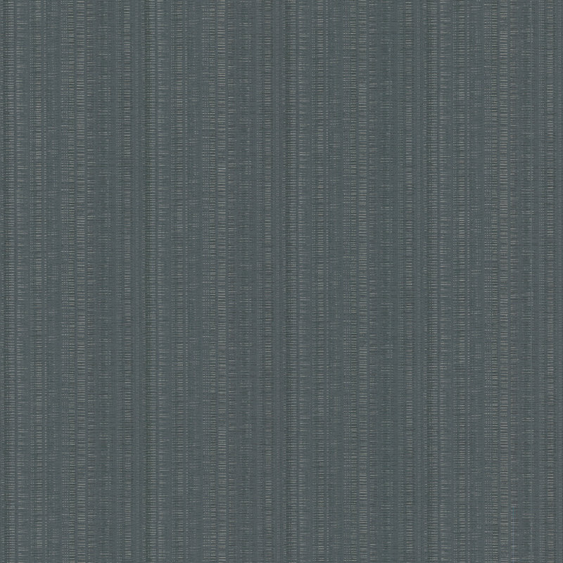 Unpasted Striped Roll, Denim