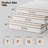 12" Tencel Gel Memory Foam Hybrid Mattress in a Box Medium-Firm for Motion Isolation, King Mattress-1234830307-1234830310