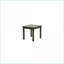 Ensemble de 3 tables basses élégantes gris foncé pour le salon, construction robuste pour boissons et amp; Décor