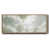 Toile naturelle avec cadre flottant