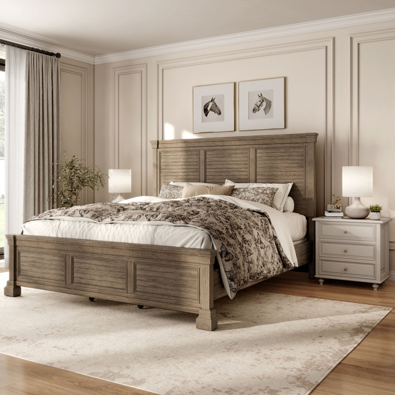 Laniel Panel Bed, King