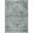 Machine Washable Indoor/Outdoor Xhevrie Teal Rug-1381927690