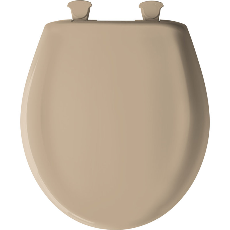 Round Toilet Seat and Lid, Peach Blossom
