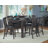 Schoenberg 11-Piece Counter Height Extendable Solid Wood Dining Set