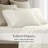 100% Egyptian Cotton Off-White Sateen 2-Piece Standard Sham Pillowcase Set-114622983-117533746