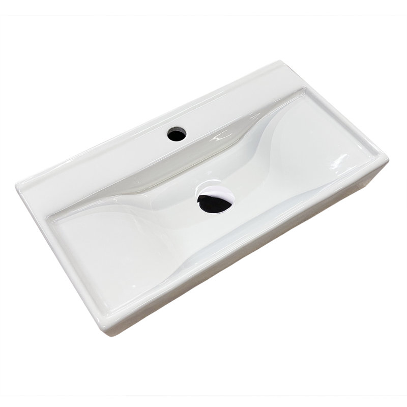Spring 23.75'' L Bathroom Sink, Single