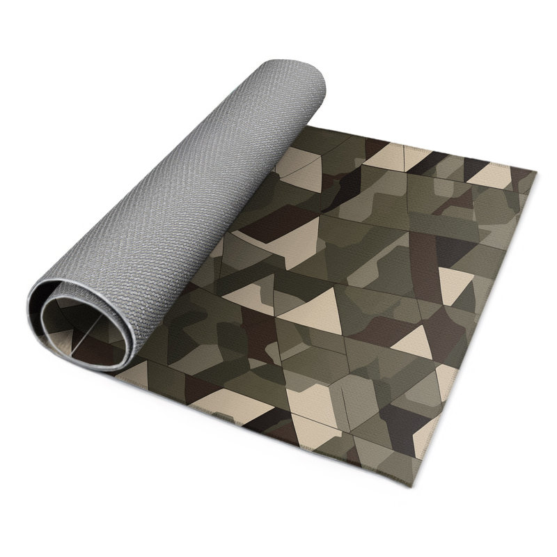 Flank Route Indoor And Outdoor Area Rug, Rectangle 2' x 3'