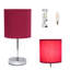 Lampe de table chromée 11 po Amandev-1516683550-1560710532-1490125589