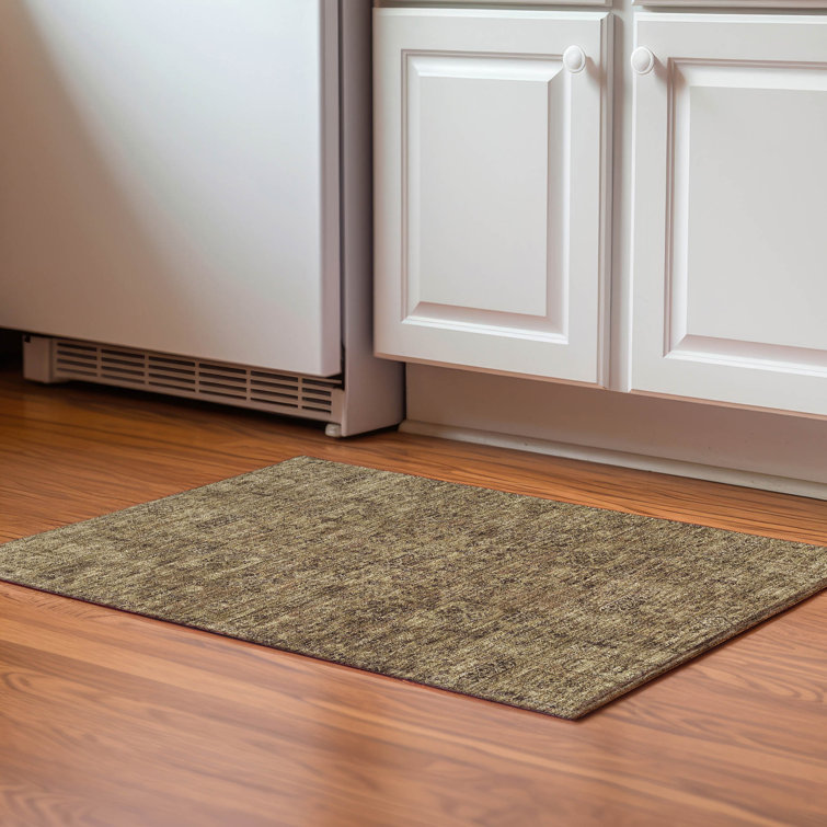 Premium Machine Washable Cerrito AMF611 Mocha Rug