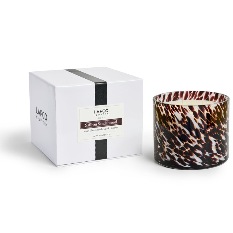 Saffron Sandalwood 3-Wick Candle